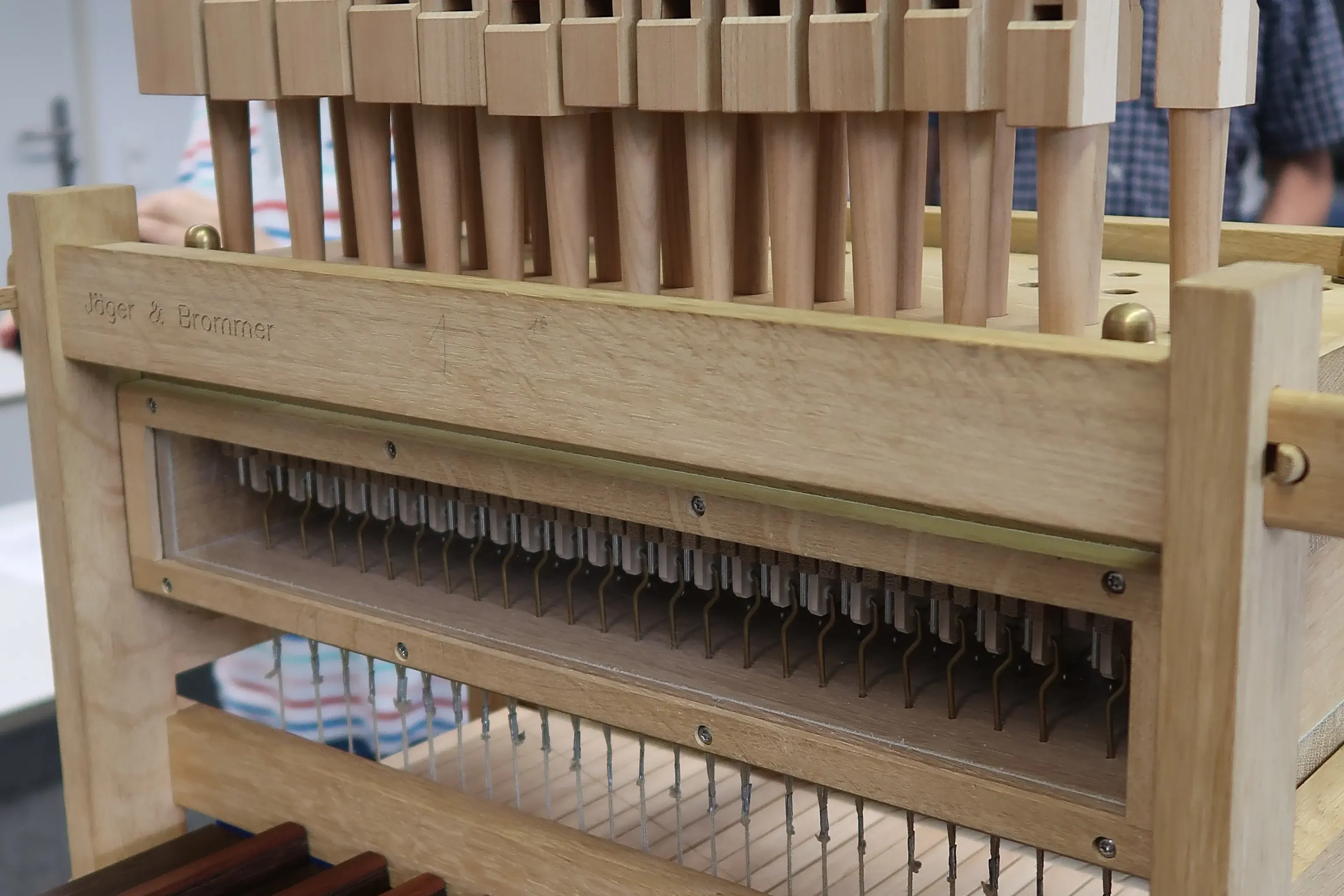 Die fertige Orgel